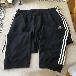 Adidas men’s 100% polyester exercise pants